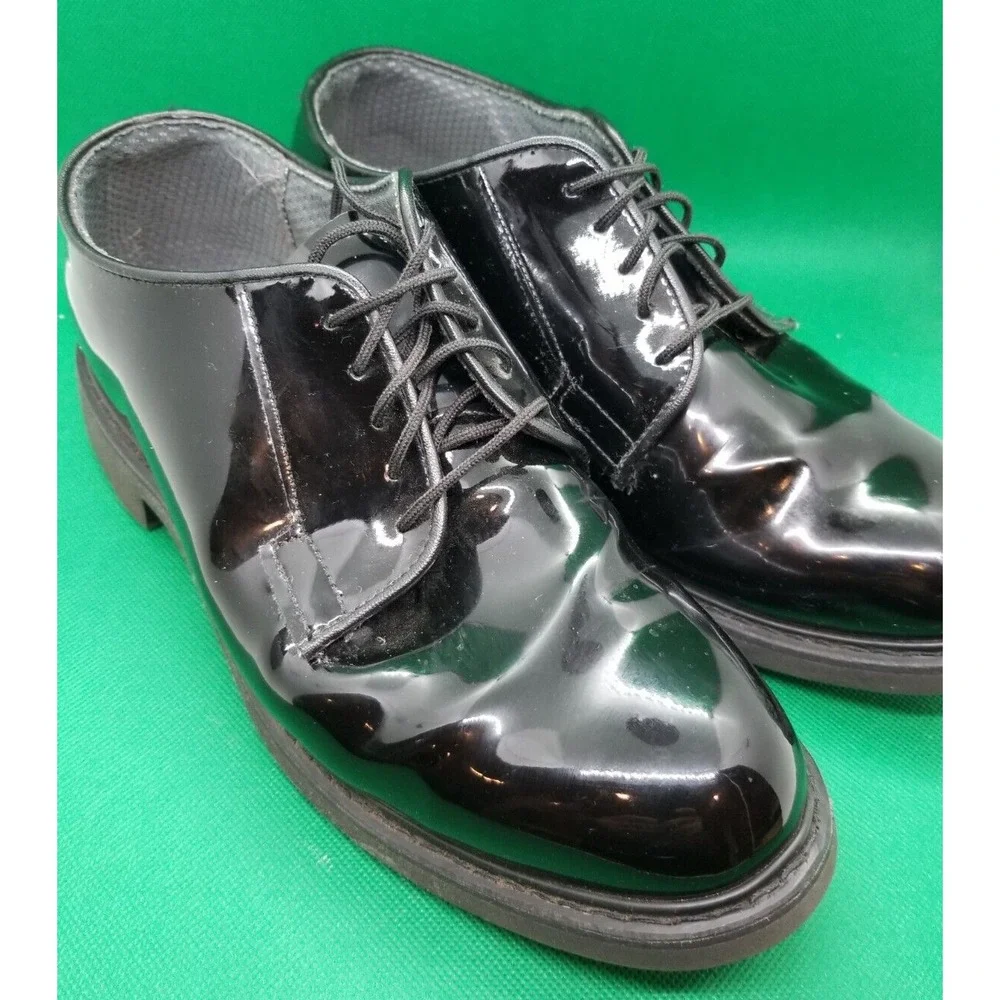 Bates Lites High Gloss 2008 Dress Shoes/00942 Men's Size 8 E EUC